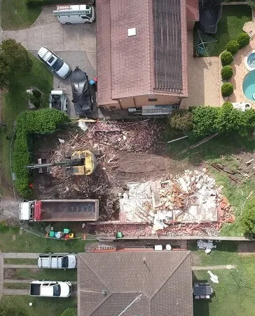 House Demolition Rouse Hill 1